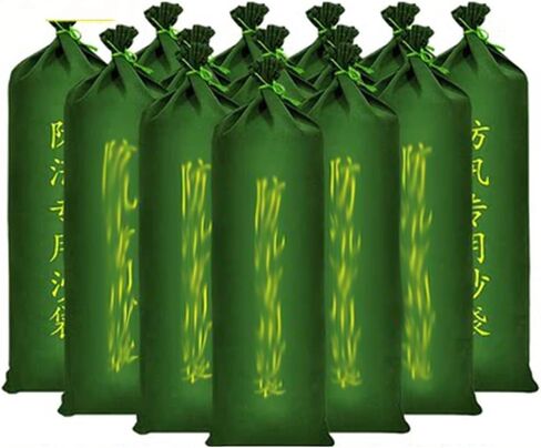 TIST Waterproof Sandbags for Garages 10-Pack Reusable Flood Sandbags - Indoor/Outdoor Water Barrier for Flood Control Quick Absorbing Flood Sandbags(25X70CM) in Saudi Arabia