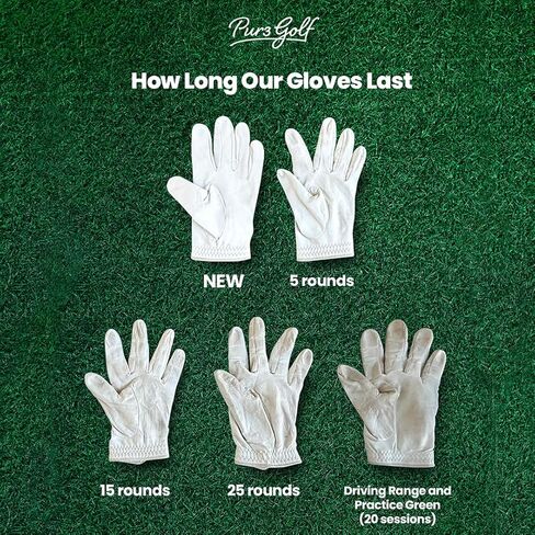 PUR3 الفردية - قفاز الجولف للرجال من Cabretta Leath in Kuwait