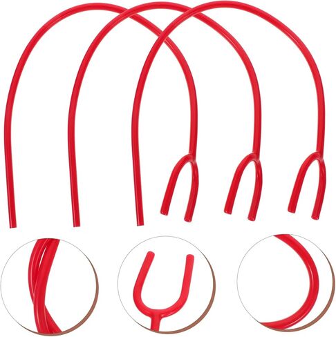 Cabilock 3pcs Stethoscope Extension Tubes Stethoscope Accessory Easy to Install for Professionals Versatile Replacement Tubes in Saudi Arabia