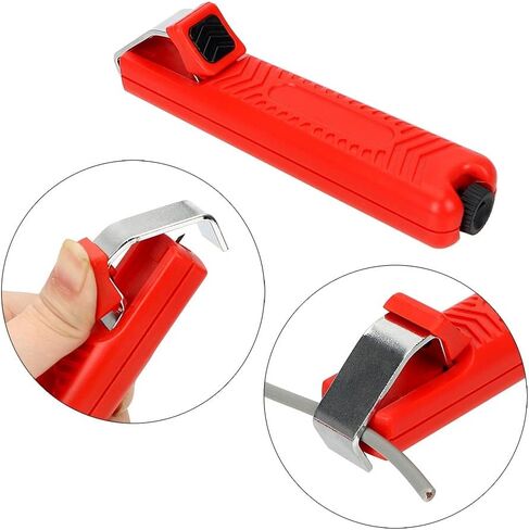 Cable Stripper Wire Stripping Tools Plastic Handle Diameter 8-28mm PVC Adjustable Cable Stripping in Saudi Arabia