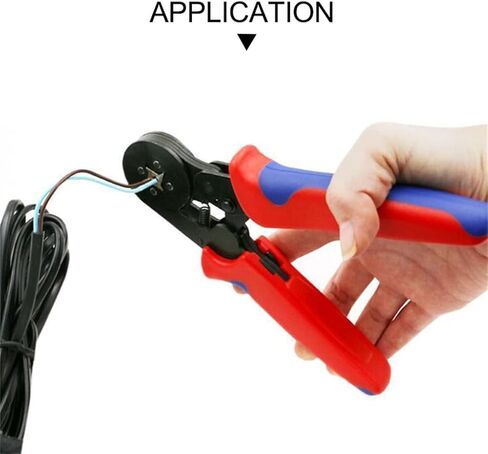 PLIRS Automatic Wire Cable Cable Comper Terminals Kit Thip Scenping Trecming Tool Tools (Orange ، D) in Saudi Arabia