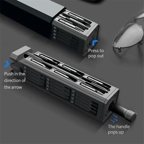 Precision Screwdriver Set Multifunction Magnetic Repair Tool Kit for Electronics, Computer, Eyeglass in Saudi Arabia