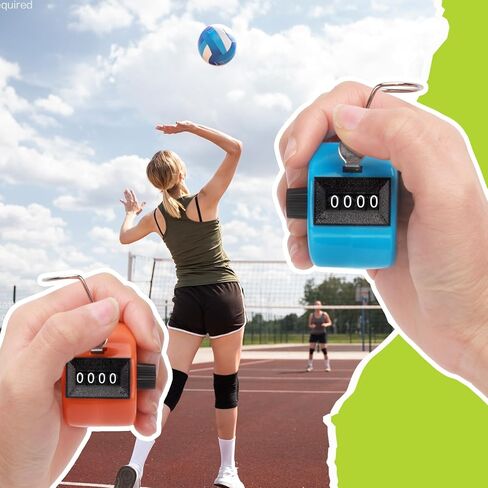 10/20 Pieces Handheld Tally Counter 4 Digit Mechanical Clicker Counter Multicolour Handheld Counter Clicker Plastic Pitch Counter for Counting School Golf Coaching Sports Knitting Events in Kuwait