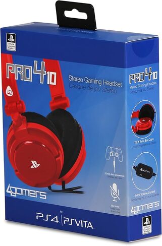 PRO4-10 Officially Licensed Stereo Gaming Headset - Black (PS4/PSVita) in Saudi Arabia