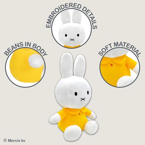 الأطفال يفضلون لعبة Miffy Plush ، 8 بوصات جالسة أرنب هولندي من ديك برونا ، ناعم بوا الأرنب أحشو دمية حيوانية للبنات والفتيان in Kuwait
