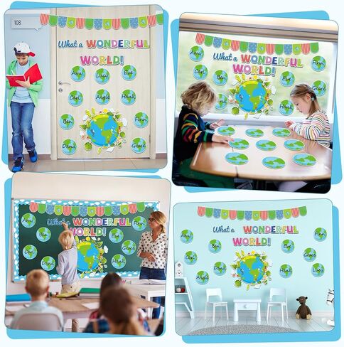 Mother's Day Bulletin Board Set Happy Mother's Day Classroom Decorations Mother Child Silhouette Heart Paper Cutouts DIY Craft for Preschool Nursery Toddler Kids Chalkboard Door Wall Supplies in Saudi Arabia