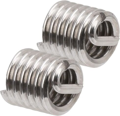 Wire Thread Insert Screw Brace Bushing Repairing Protection Set 50Pcs Stainless Steel Threaded Sheath Socket for Aviation Automotive Mechanical Equipment (1D) in Kuwait