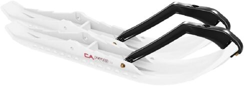 C & A Pro White TMX Snowmbile Skis W/ 4 in Saudi Arabia