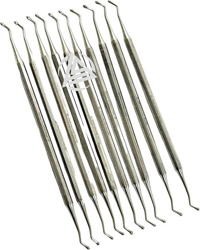 Acorn Burnisher #21 Dental Composite Filler Tool Amalgam Pusher Restorative Dental Tool - German Stainless Steel CE (2) in Saudi Arabia