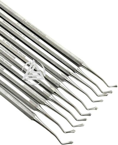 Acorn Burnisher #21 Dental Composite Filler Tool Amalgam Pusher Restorative Dental Tool - German Stainless Steel CE (2) in Saudi Arabia