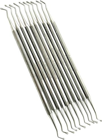 Acorn Burnisher #21 Dental Composite Filler Tool Amalgam Pusher Restorative Dental Tool - German Stainless Steel CE (2) in Saudi Arabia