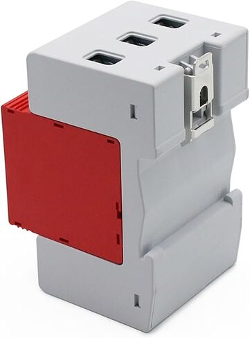 Arrester Device SPD 2P 3P DC 500V 800V 1000V 20KA~40KA 30KA~60KA House Lightning Surge Protector Protective Low-Voltage Arrester Device PV Solar (Color : B, Size : DC500V 40KA) in Kuwait