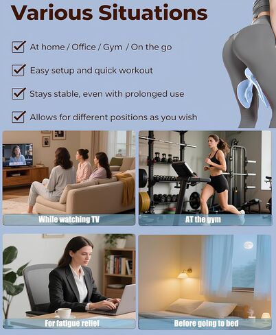 Premium Huster Master & Kegel Exerciser - مدرب قابلة للتعديل في الحوض ، معدات الحبر الفخذ الداخلية والمنزلية لتقوية العضلات والتنغيم in Saudi Arabia
