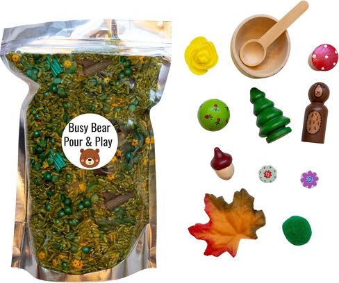 4th of July Sensory Bin For Kids, Pour and Play Sensory Bins For Kids, 4th of July Sensory Toys, Sensory toys for kids 3-5, Preschool Items, Sensory Play Toys For Kids (4th Of July Sensory Bin) in Saudi Arabia