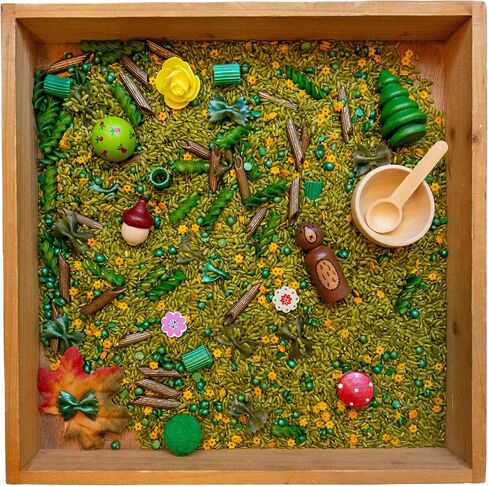 4th of July Sensory Bin For Kids, Pour and Play Sensory Bins For Kids, 4th of July Sensory Toys, Sensory toys for kids 3-5, Preschool Items, Sensory Play Toys For Kids (4th Of July Sensory Bin) in Saudi Arabia