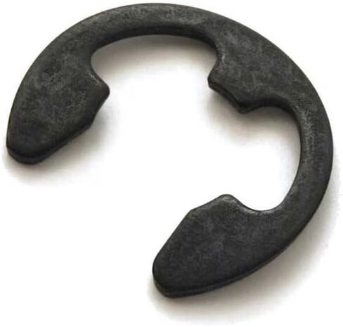 External-E E-Clip, Steel Black Phosphate Finish, 3/16 in Shaft Dia, 100 PK, Mfr: BE-18ST PA-A in Saudi Arabia