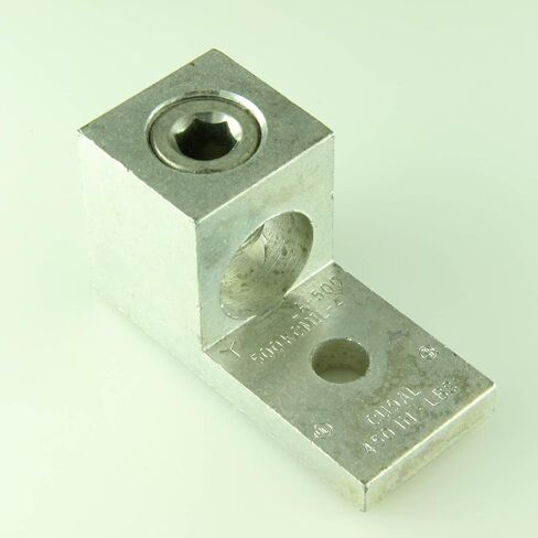 Crimp Supply 4 GA.-500 MCM الألومنيوم الميكانيكي العروات (1 لكل حزمة) in Saudi Arabia