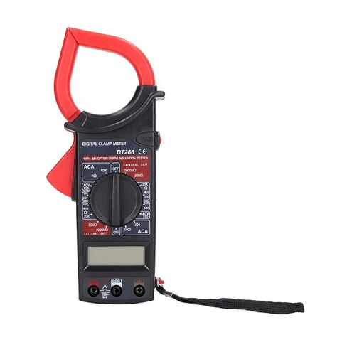 Multimeter Multimeter Clamp ، AC DC Voltmeter Smart Tester 9V بطارية مدعومة NCV اختبار NCV ، نطاق واسع ، حجم مضغوط للاختبار الكهربائي in Saudi Arabia