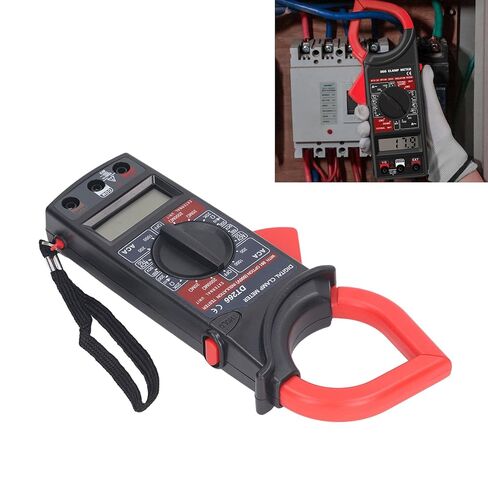 Multimeter Multimeter Clamp ، AC DC Voltmeter Smart Tester 9V بطارية مدعومة NCV اختبار NCV ، نطاق واسع ، حجم مضغوط للاختبار الكهربائي in Saudi Arabia