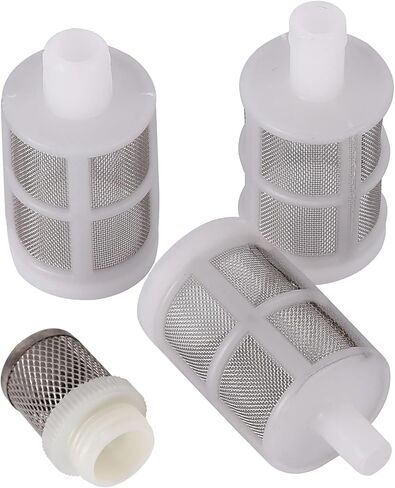 5Pcs Stainless Steel Filter for Garden Water Pump - Durable Suction Filter & Strainer for Car Washer Diaphragm Pump(12 mm) in Saudi Arabia