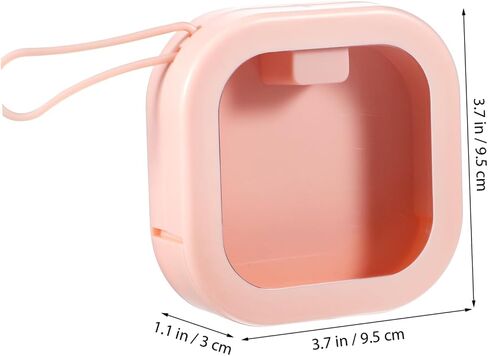 VOSAREA 3pcs Portable Storage Boxes for Retainers Stylish and Sturdy Plastic Holders Ample Space Vibrant Colors for Travel and Home Use for Dentures and Accessories in Saudi Arabia