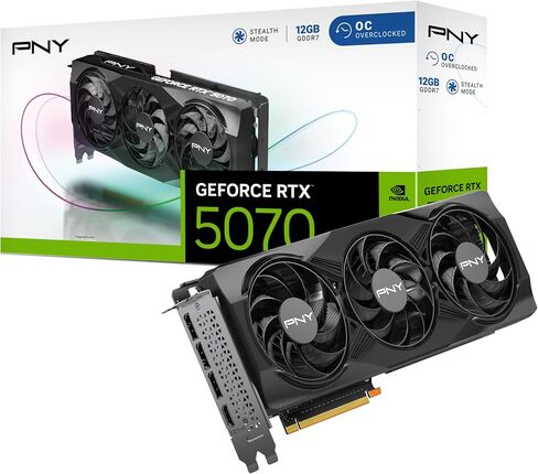 PNY GeForce RTX™ 5070 ARGB Overclocked Triple Fan in Saudi Arabia