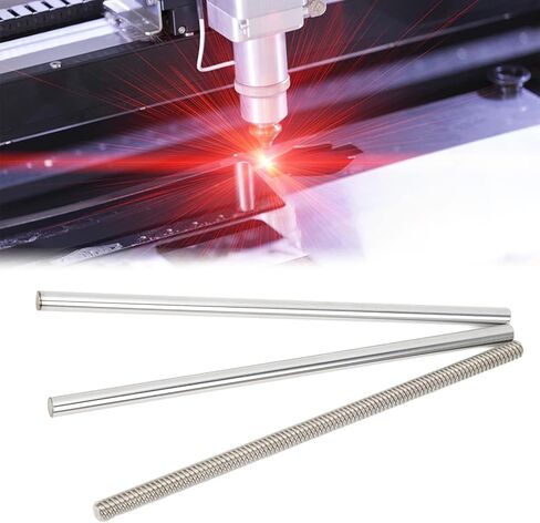 Ymiko Linear Bearings, Linear 8mm Shaft Shaft, SC8UU Sliding Bearing Block Kit Shaft Support Linear Motion Rod Shaft with Impressive tensile Strength for a Range of Applications in (8-200) in Saudi Arabia