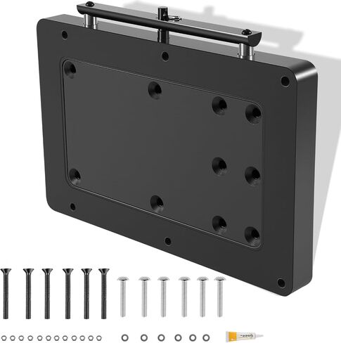 1854056 Quick Release Bracket, Heavy Duty Composite MKA-56 Fit for Minn Kota Terrova, Riptide Terrova, Ulterra, and Riptide Instinct QUEST Trolling Motor, Black Aluminum in Saudi Arabia