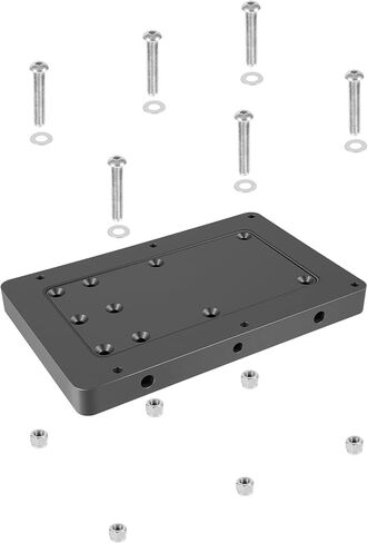 1854056 Quick Release Bracket, Heavy Duty Composite MKA-56 Fit for Minn Kota Terrova, Riptide Terrova, Ulterra, and Riptide Instinct QUEST Trolling Motor, Black Aluminum in Saudi Arabia
