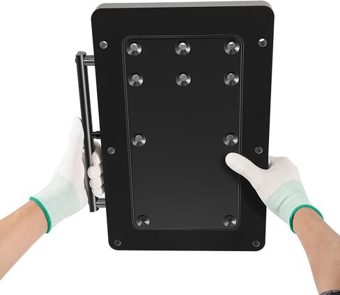1854056 Quick Release Bracket, Heavy Duty Composite MKA-56 Fit for Minn Kota Terrova, Riptide Terrova, Ulterra, and Riptide Instinct QUEST Trolling Motor, Black Aluminum in Saudi Arabia