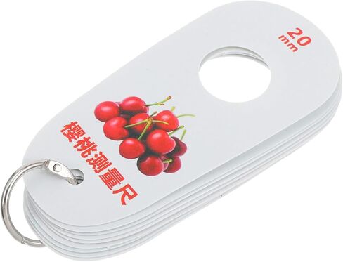 Cabilock 9 Hoales Fruit Tool Tool Cherry قياس مقياس القطرات لبرتقال التوت الأزرق عن التوت الأزرق in Saudi Arabia