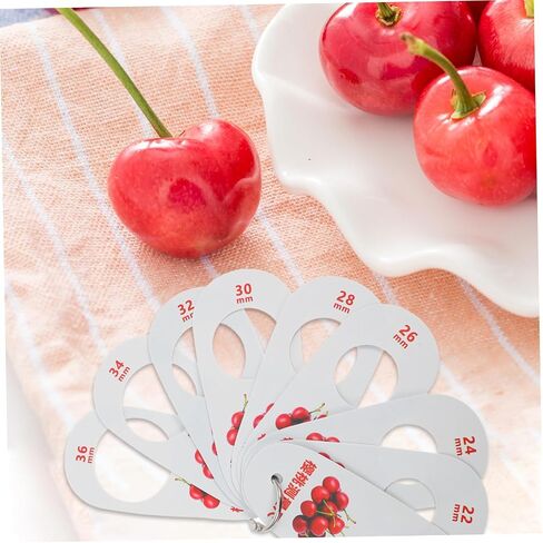 Cabilock 9 Hoales Fruit Tool Tool Cherry قياس مقياس القطرات لبرتقال التوت الأزرق عن التوت الأزرق in Saudi Arabia