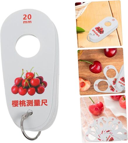 Cabilock 9 Hoales Fruit Tool Tool Cherry قياس مقياس القطرات لبرتقال التوت الأزرق عن التوت الأزرق in Saudi Arabia