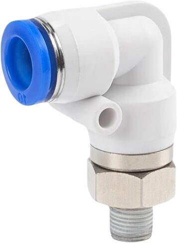 أنبوب الهواء الرئوي الهوائي الهوائي للهواء الهوائي السريع سريع NRC كوع PL8-02 مباشرة من خلال الدوران عالي السرعة NRC (NPL10-02) in Kuwait