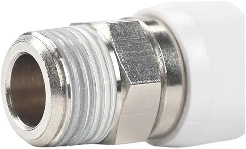 أنبوب الهواء الرئوي الهوائي الهوائي للهواء الهوائي السريع سريع NRC كوع PL8-02 مباشرة من خلال الدوران عالي السرعة NRC (NPL10-02) in Kuwait