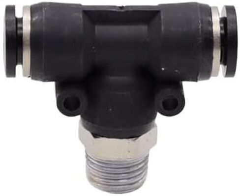 الموصل الهوائي الأسود T-th-th-th-thread إيجابي ثلاثي الاتجاهات PB8-02/6-014-M5 موصل التوصيل السريع TRACHEA (PB12-01) in Kuwait