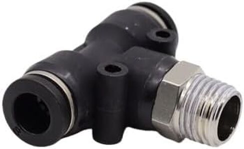 الموصل الهوائي الأسود T-th-th-th-thread إيجابي ثلاثي الاتجاهات PB8-02/6-014-M5 موصل التوصيل السريع TRACHEA (PB12-01) in Kuwait