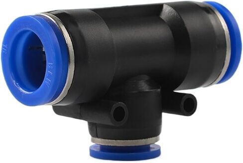 موصل سريع للموصل الهوائية PEG TRACHEA CONNECTOR REDUCER ثلاثي الاتجاهات PEG6-4/8-6/10-8/12-10 (PEG8-4BLACK) in Kuwait