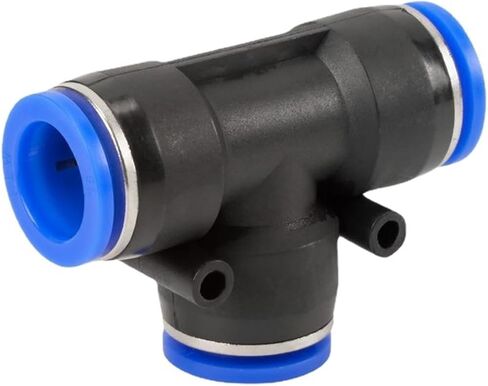 3pc موصل بلاستيكي ثلاثي الاتجاهات PEG البلاستيك المخفض ثلاثي الاتجاهات الموصل الهوائي PE-4/6/8/10/12/16 قابس سريع القصبة الهوائية (PEG16-12) in Kuwait