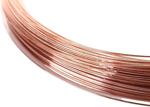 10M/roll Diameter 0.2/0.3/0.4/0.5/0.6/0.7/0.8mm T2 Coil Copper Wire Bare Cable Copper Wire Conductive Copper Wire DIY Parts(0.2mm) in Saudi Arabia