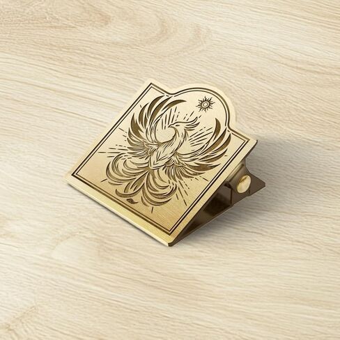 ANATTASOUL Journal Clip Vintage Lion Metal Travelers Notebook Clip, Decorative Heavy Duty Brass Journal Page Holder Clips for Book, Paper, Bookmark in Saudi Arabia