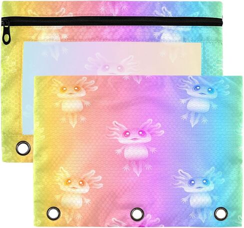 Baseball Ball Fire Flames Pencil Pouch for 3 Ring Binder Pockets Clear Window Pencil Bag with Smooth Zipper Sport Pencil Case for Organization Office Supplies Cosmetics 2 Pack in Kuwait