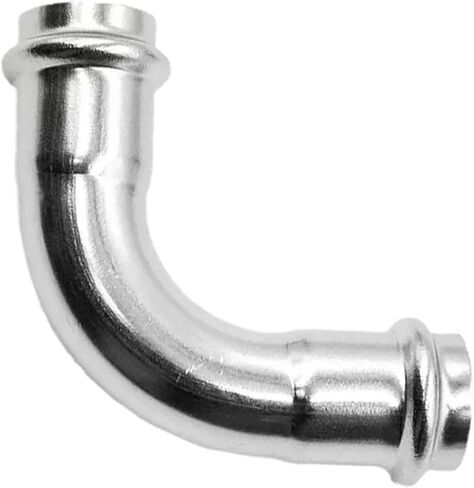 316L thin-wall stainless steel compression fittings 90 degree elbow clamp right angle bend tap water pipe double clamp joint(Inside diameter 76.1mm) in Saudi Arabia