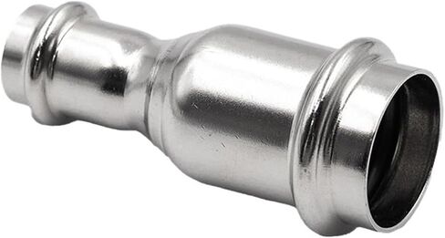304 thin-walled stainless steel double clamp pipe fittings with different diameters, direct reducers, straight-through joints, weld-free pipe fittings, 2 series(Inside diameter 76.1mm*34mm) in Saudi Arabia