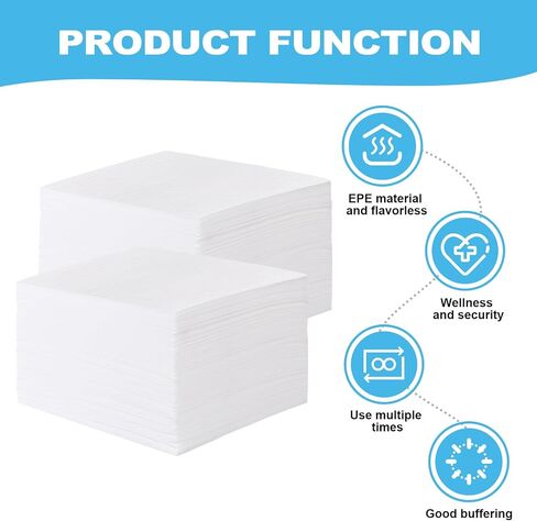 120 PCS تعبئة للمستلزمات المتحركة ، 100 Pack Foam Pouches 8 x10 "، مع 50 ملصقًا هشًا ، حقيبة رغوة وسادة لتحريكها ، نقل التعبئة ، مستلزمات التخزين in Saudi Arabia
