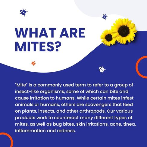 Mite Treatment Lotion & Soap by Mite-B-Gone |Natural Relief for Acne, Bug Bites, Skin Redness & Itching, Discomfort & Rosacea | Safe for Kids and Adults| Treatment Kit in Kuwait
