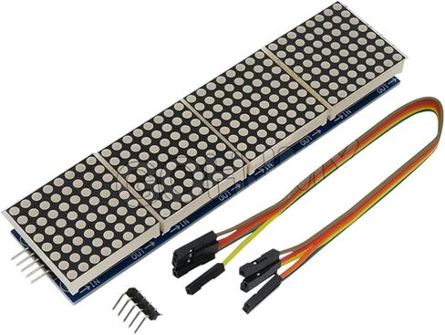 Max7219 DOT Matrix Module Controls Microcontroller Module 4-in-1 عرض 5p خط (H6A4) جديد للوصول 2025 عالية للجودة in Kuwait