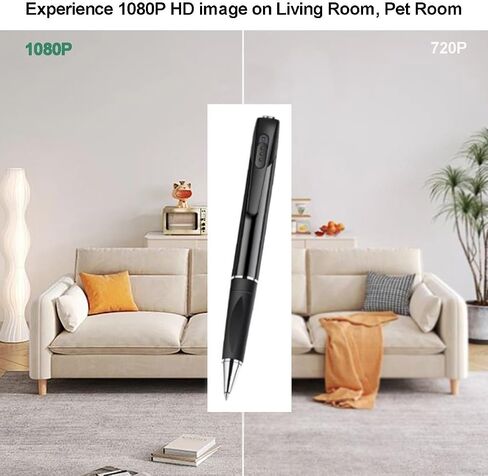 1080p اللاسلكي الكاميرا الكاميرا PEN PORTABLE CAM CAM PEN 32G صور بطاقة الذاكرة التي تأخذ كاميرا مع بطارية 250mAh للداخلية والخارجية (بدون صوت) in Kuwait