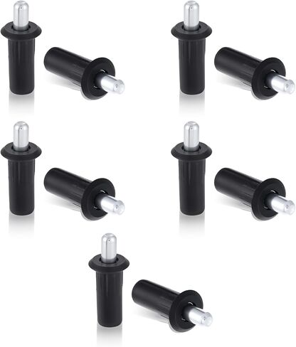 10Pcs Cabinet Door Repair Pins Damper Replacement Repair Pins Spring Loaded Pins Metal Furniture Fittings Connector Telescopic Pins in Kuwait