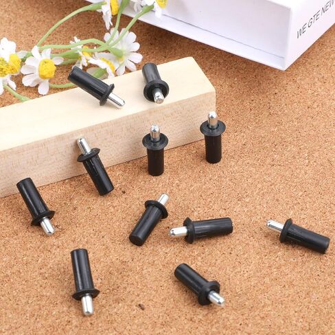 10Pcs Cabinet Door Repair Pins Damper Replacement Repair Pins Spring Loaded Pins Metal Furniture Fittings Connector Telescopic Pins in Kuwait